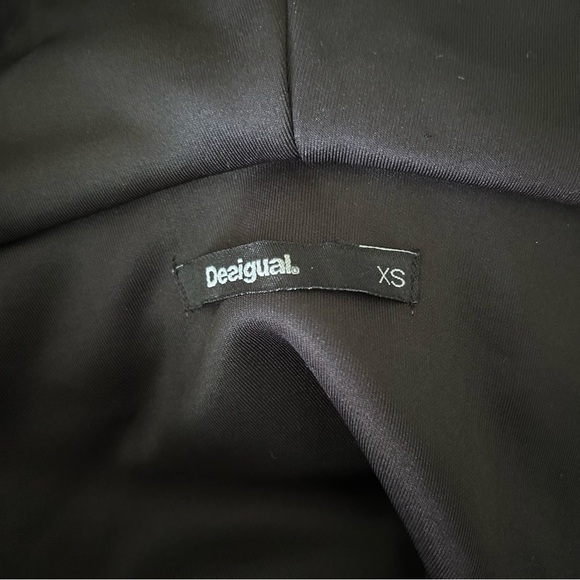 Desigual Angee Floral Hooded Zip Up Sweatshirt Sz XS - Picture 11 of 12